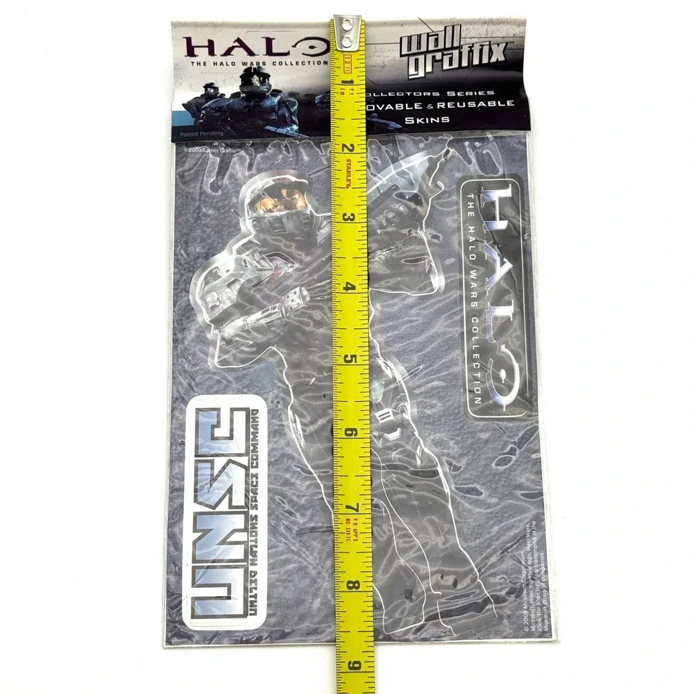 Halo Wars Wall Graffix Removable Skins 2009 Spartan Elite Decals Sealed